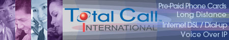 Total Call Banner Concept: Connect To Asia
