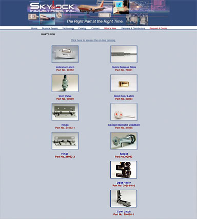 Skylock Industries: Catalog